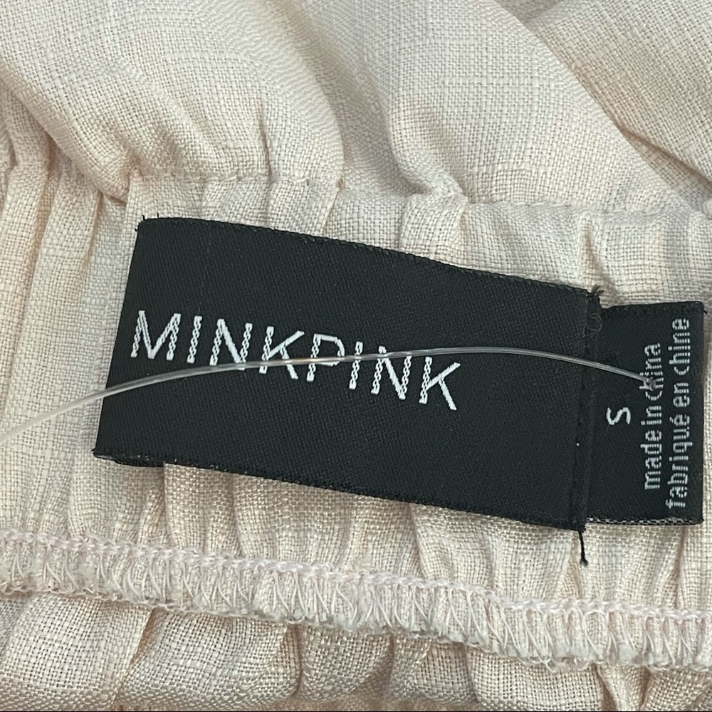 MinkPink Business Class Off Shoulder Dress Size Small - Picture 4 of 10